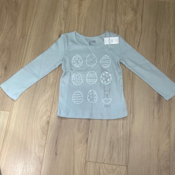 NWT 3T babyGap girls long sleeved Easter shirt - Picture 1 of 4